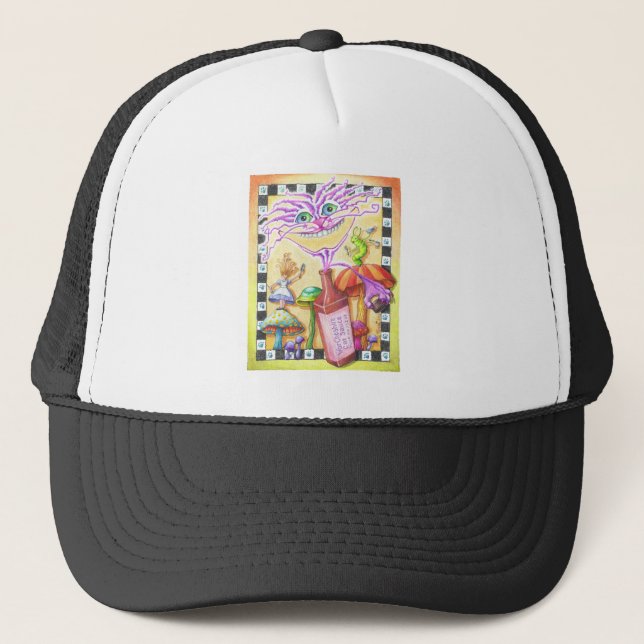 Gorra De Camionero WorCHESHIRE CAT (Anverso)
