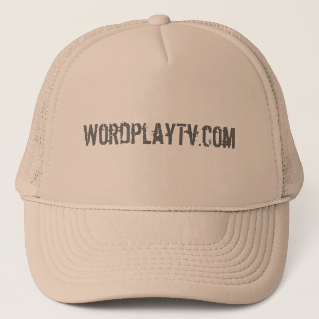 Gorra De Camionero WordplayTv.com (Anverso)