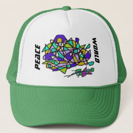 Gorra De Camionero World Peace Hat