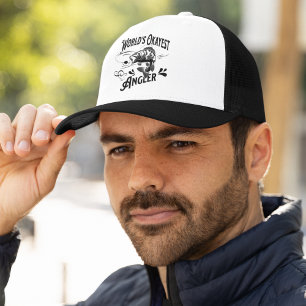 Gorra De Camionero World's Okayest Angler -  Fishing Gift 