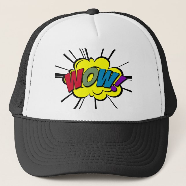 GORRA DE CAMIONERO WOW! (Anverso)