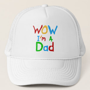Gorra De Camionero WOW, soy papa de camisetas y GIfts