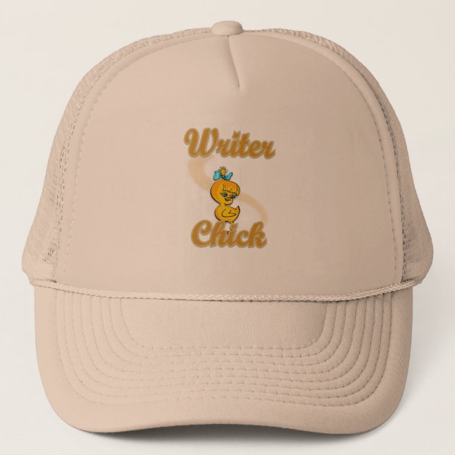 Gorra De Camionero Writer Chick (Anverso)
