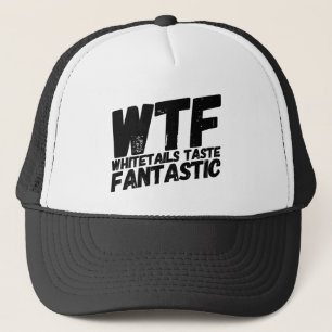 Gorra De Camionero WTF Whitetails Taste Fantasmas