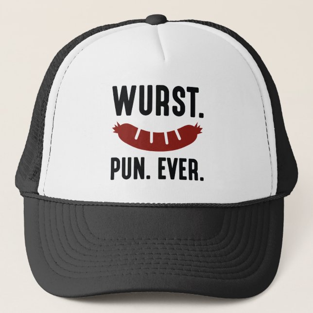 Gorra De Camionero Wurst Pun Nunca (Anverso)