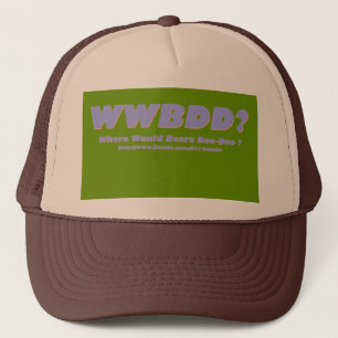 Gorra De Camionero ¿WWBDD? ¿Donde doo-doo de los osos?