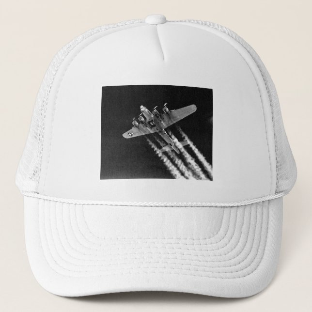 Gorra De Camionero WWII B-17 en vuelo (Anverso)