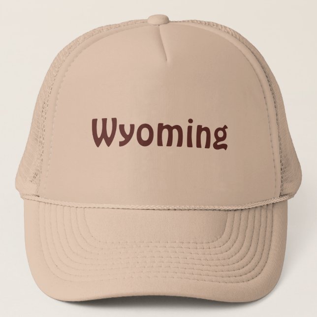 Gorra De Camionero Wyoming (Anverso)