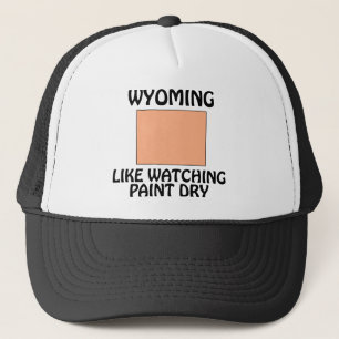 Gorra De Camionero Wyoming - Como ver secar la pintura