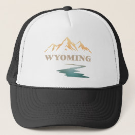 Gorra De Camionero Wyoming Estados Unidos de América