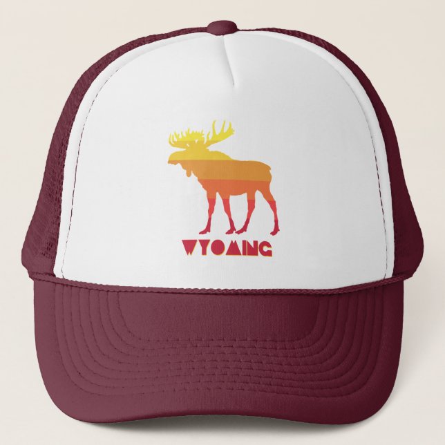 Gorra De Camionero Wyoming Moose (Anverso)
