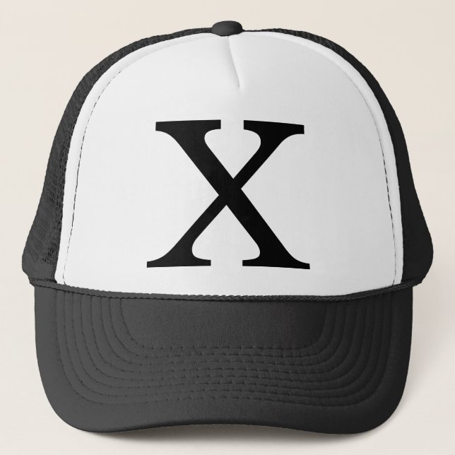 GORRA DE CAMIONERO X (Anverso)