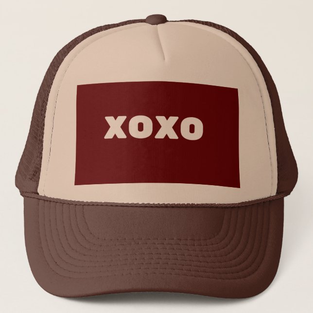 Gorra De Camionero Xoxo (Anverso)