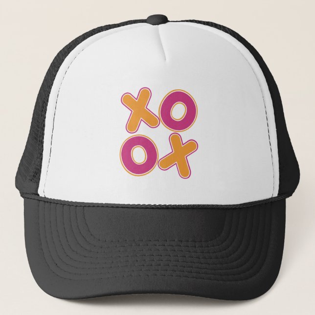 Gorra De Camionero XOXO al cuadrado (Anverso)
