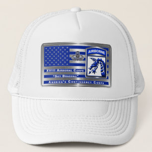 Gorra De Camionero XVIII Cuerpo de Contingencia de los Estados Unidos