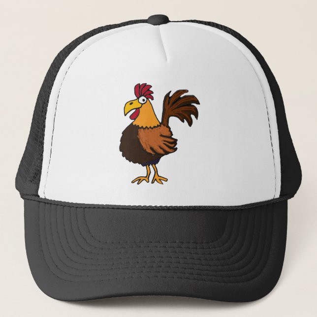 Gorra De Camionero XX gallo enrrollado (Anverso)