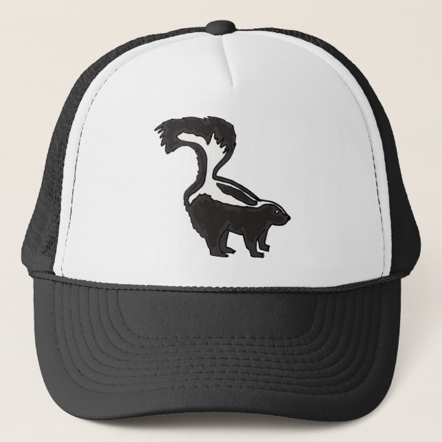 Gorra De Camionero XX mofeta divertida (Anverso)