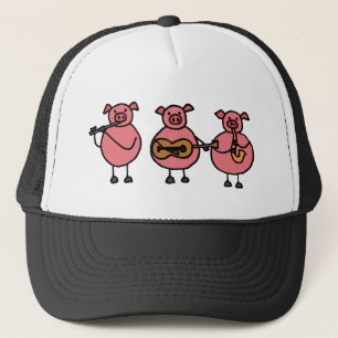 Gorra De Camionero XX tres pequeños cerdos musicales