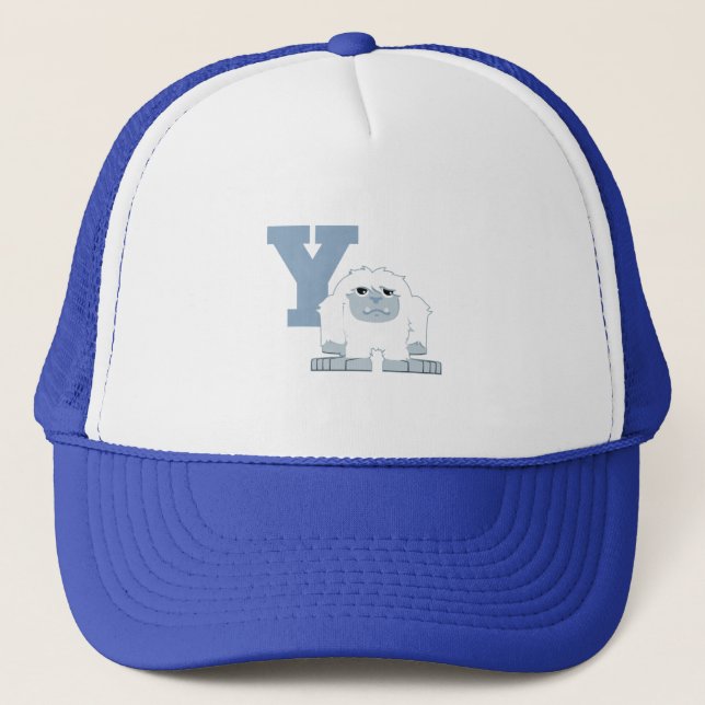 Gorra De Camionero Y es para Yeti Cute Personalizado Yeti Monster (Anverso)