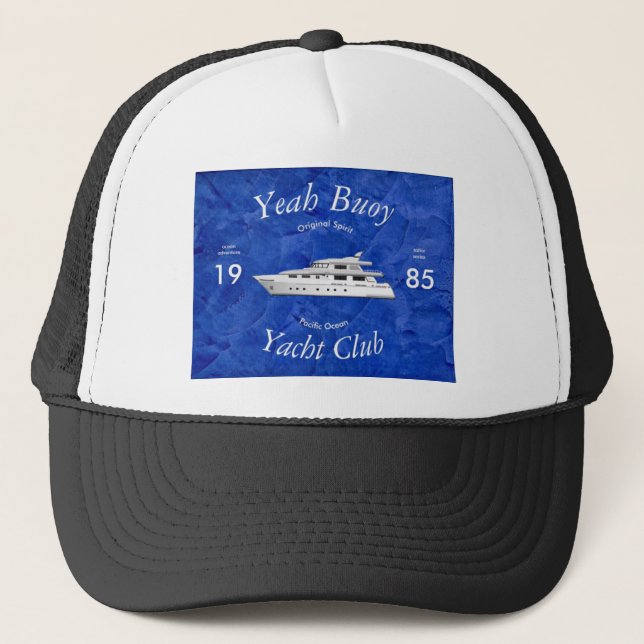 Gorra De Camionero Yacht Club Yeah Buoy (Anverso)