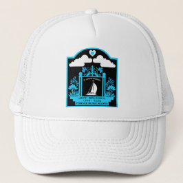 Gorra De Camionero Yachtman | Monumento al funeral de Yachtswoman