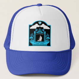 Gorra De Camionero Yachtman | Monumento al funeral de Yachtswoman