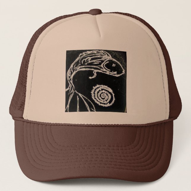 Gorra De Camionero yaie betta fish (Anverso)