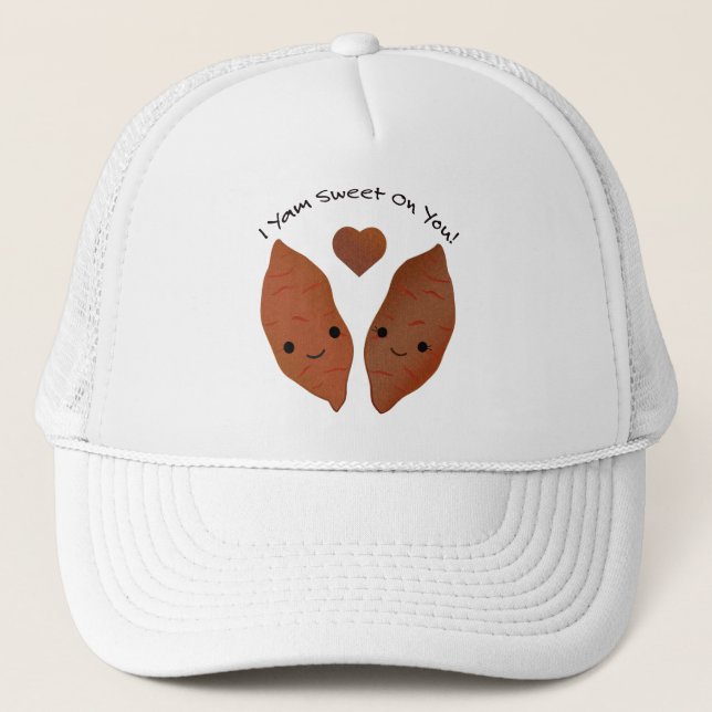 Gorra De Camionero Yam Sweet Cute Sweet Potato (Anverso)