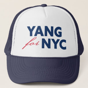 Gorra De Camionero Yang por el apoyo electoral a la alcaldía de Nueva