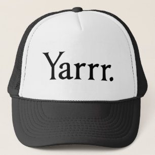 Gorra De Camionero Yarrr Pirate