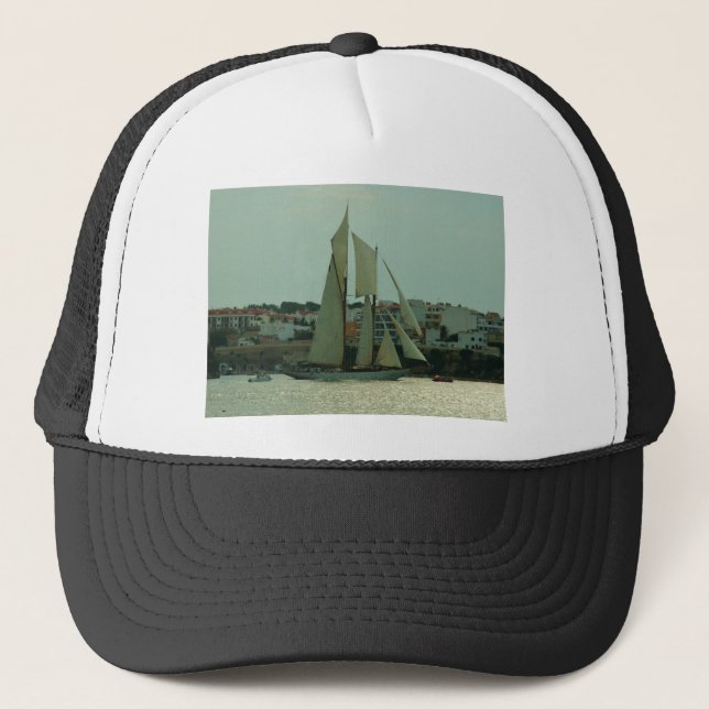 Gorra De Camionero Yate clásico (Anverso)