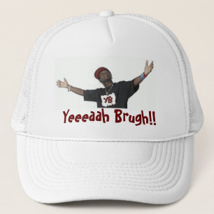Gorra De Camionero ¡Yeaaaaah Brugh! El casquillo blanco