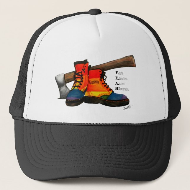 GORRA DE CAMIONERO YEAH (Anverso)