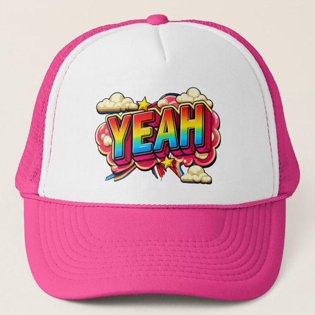 Gorra De Camionero YEAH Cap. (Anverso)