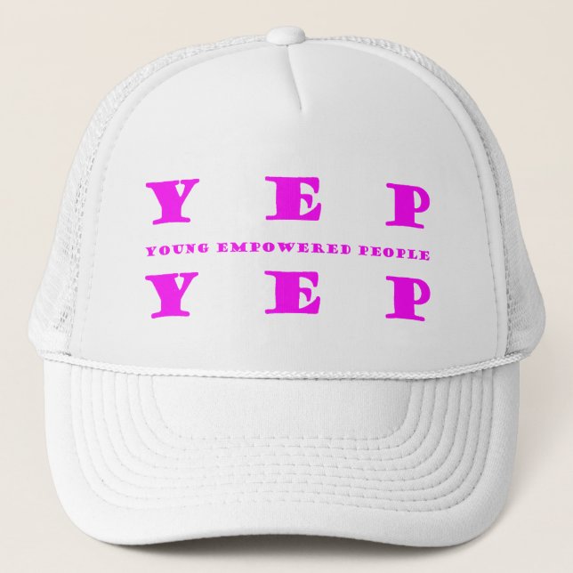 Gorra De Camionero YEP YEP gorra del camionero (Anverso)