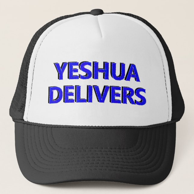 Gorra De Camionero Yeshua Delivers (Anverso)