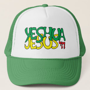 Gorra De Camionero Yeshua Jesús Verde