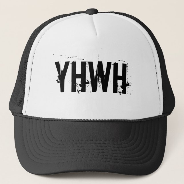 GORRA DE CAMIONERO YHWH (Anverso)