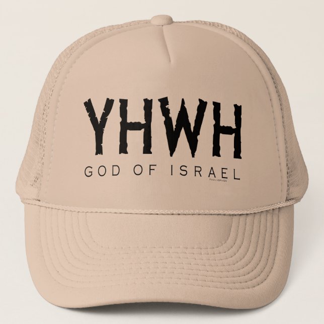 Gorra De Camionero YHWH Jehová (Anverso)