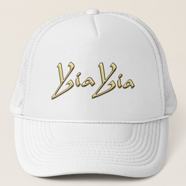 Gorra De Camionero YiaYia (Anverso)