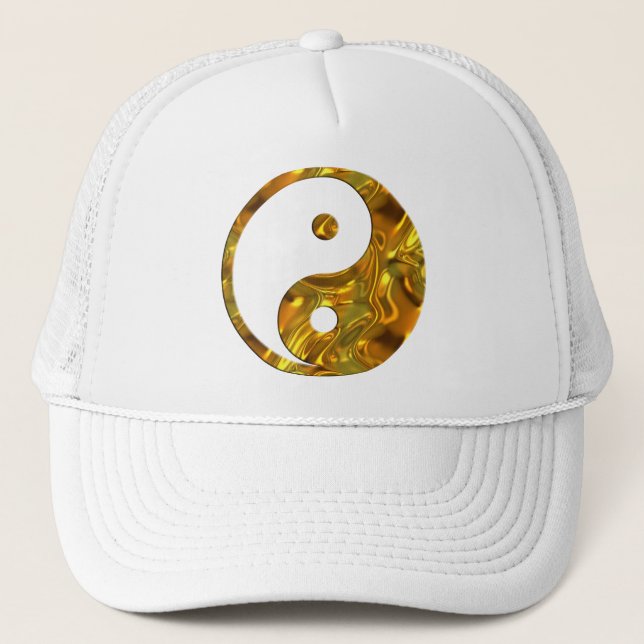 Gorra De Camionero Yin & Yang GOLD (Anverso)