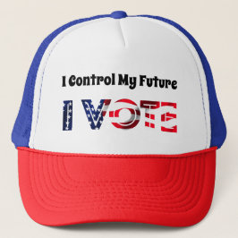Gorra De Camionero Yo controlo mi futuro - Yo voto