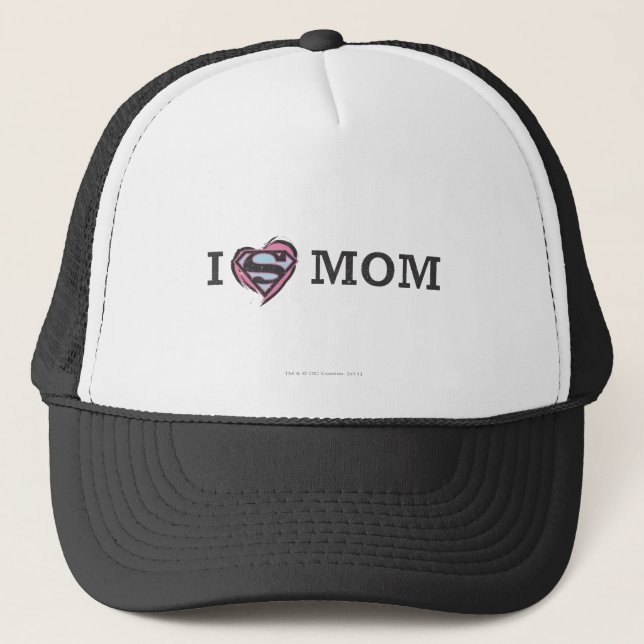 Gorra De Camionero Yo corazón a mamá (Anverso)