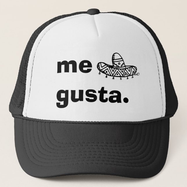 Gorra De Camionero "Yo Gusta " (Anverso)