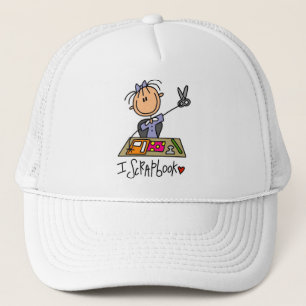 Gorra De Camionero Yo Hago Álbumes de Recuerdos Camisetas y Regalos