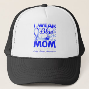 Gorra De Camionero Yo Llevo Azul Para Mi Mamá Concienciación Sobre El