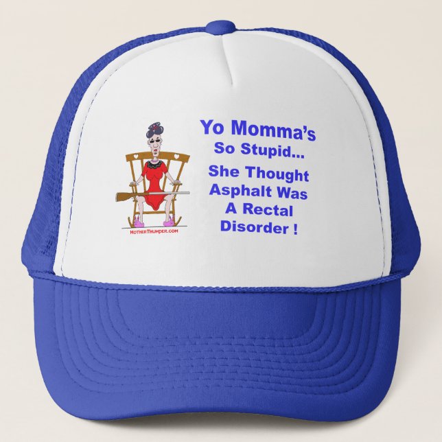 Gorra De Camionero Yo Momma 10 (Anverso)
