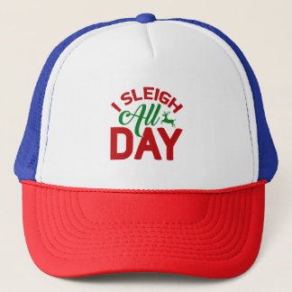 Gorra De Camionero Yo Sleigh Todo El Día