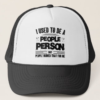Gorra De Camionero Yo Solía Ser Una Persona Socialmente Incómoda