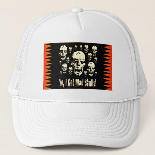 Gorra De Camionero Yo Tengo Calaveras Locas Gfx BG-01